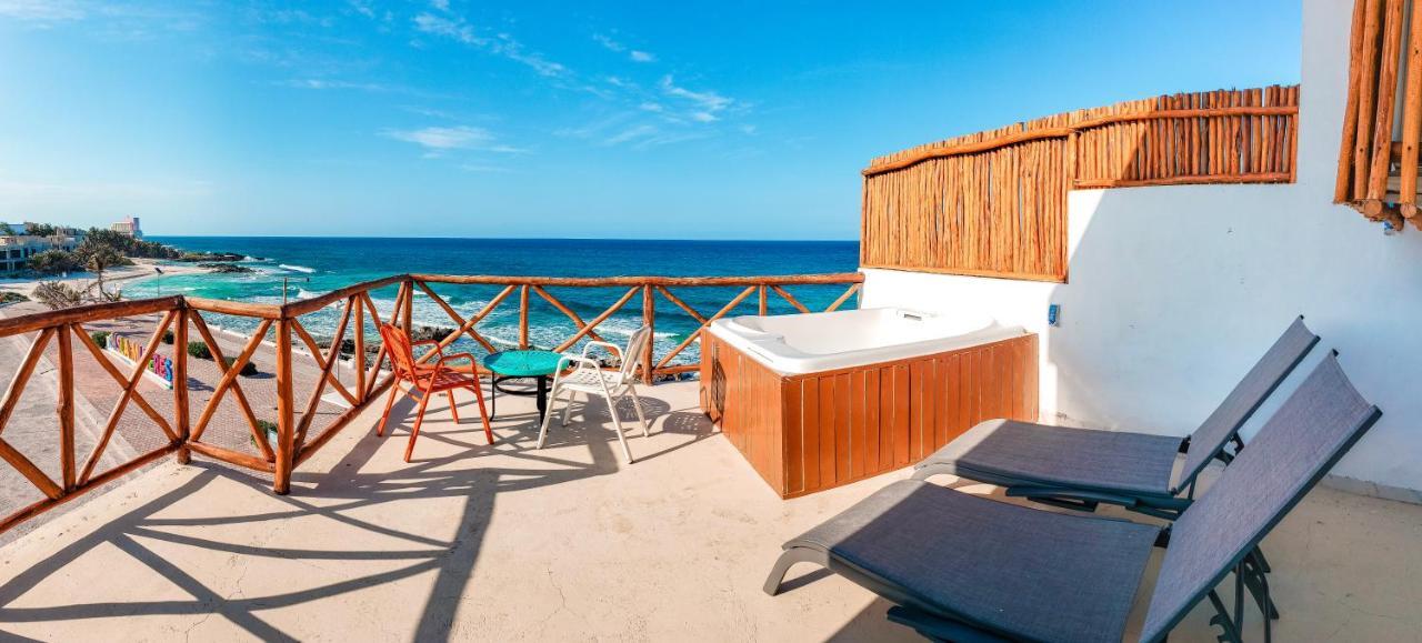 Esduma La Perla Hotel إيسلا موخيريس المظهر الخارجي الصورة